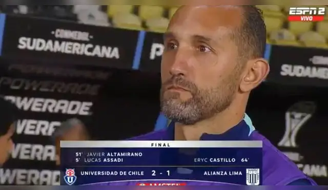 Hernán Barcos destrozado al final del partido.