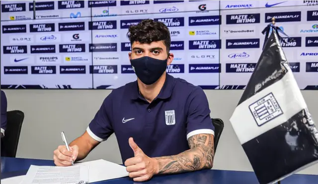 Zanelatto firmó por Alianza Lima.   