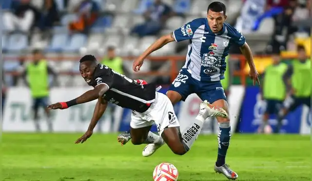 Pachuca tras ganarle a Atlas.