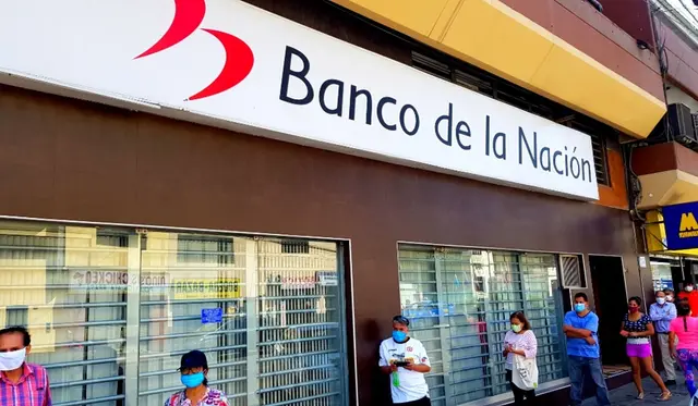 Los bonos y subsidios estatales se entregan a través del Banco de la Nación.   