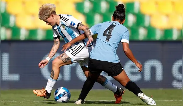 Argentina venció 5-0 a Uruguay.
