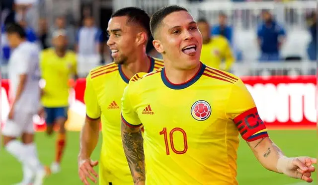 Juanfer Quintero es el '10' de la Selección Colombia.   