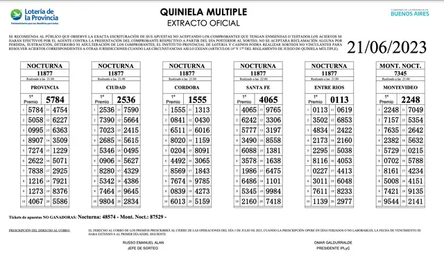 Quiniela. Quiniela.