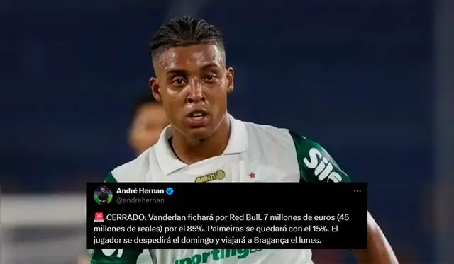 Vanderal, Palmeiras