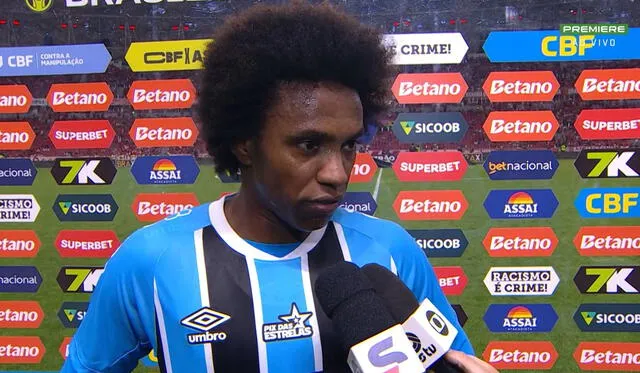 Willian dio su fuerte opinión sobre los penales cometidos por Erick Noriega en contra de Gremio. Willian dio su fuerte opinión sobre los penales cometidos por Erick Noriega en contra de Gremio.