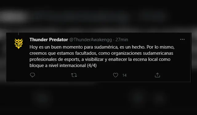 Foto: Thunder Predator   