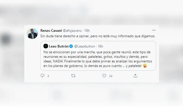 Foto: Twitter. Foto: Twitter.