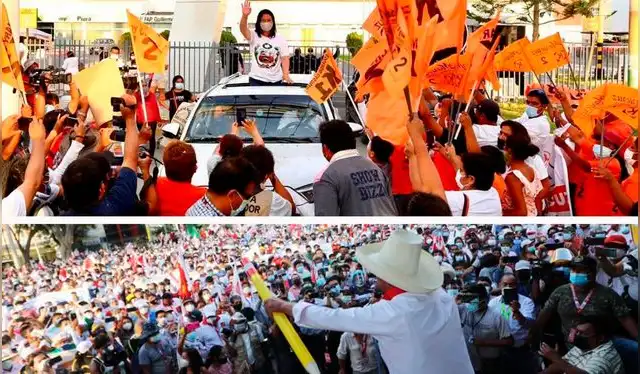A pesar de la pandemia, ambos candidatos han seguido con sus actividades políticas. A pesar de la pandemia, ambos candidatos han seguido con sus actividades políticas.