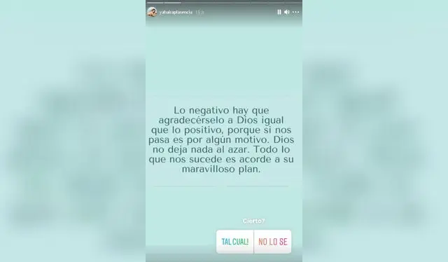 Yahaira deja atrás los escándalos y ahora se encomienda a Dios - FOTO: Instagram   