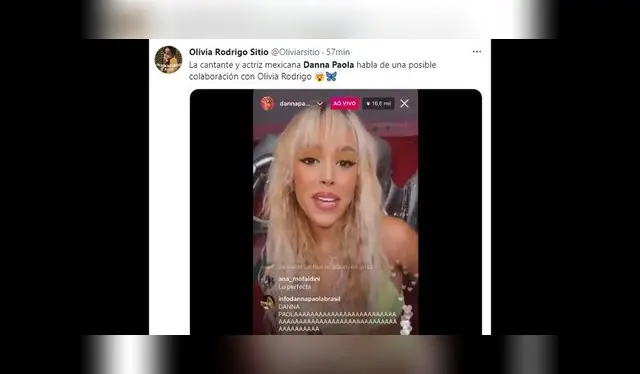 <strong>La cantante mexicana no descarta trabajar junto a Olivia Rodrigo</strong> 