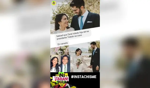  Boda de Zaraí Toledo. Fuente: Instarándula.   
