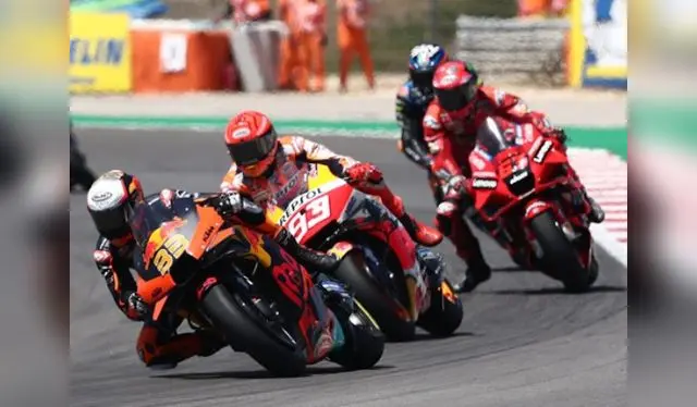  Tecnología de última generación en el Moto GP. Fuente: Líbero.   