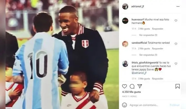 hijo de Jefferson Farfán