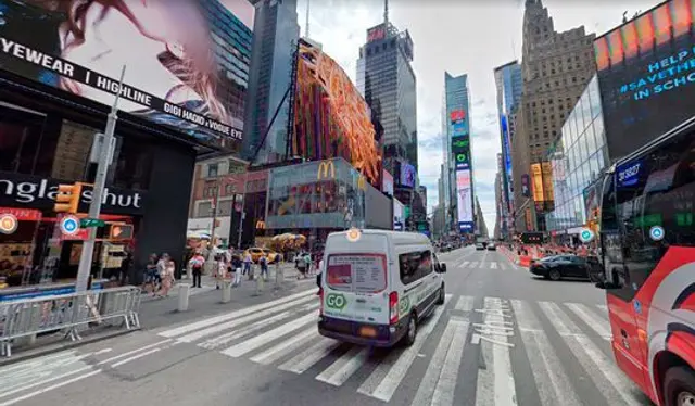 Nueva York en Google Maps