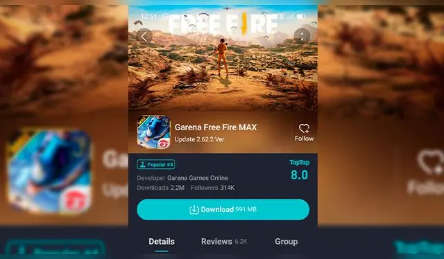 Free Fire Max como descargarlo 