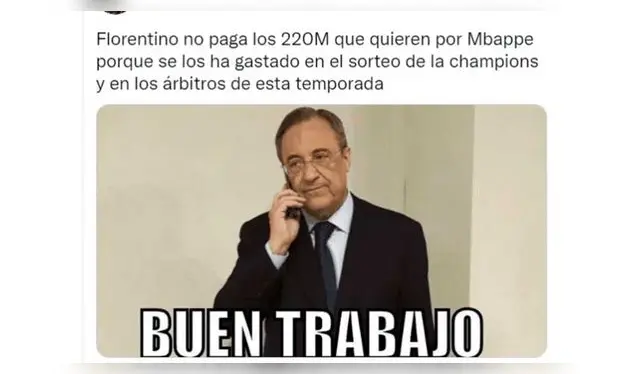 Florentino Pérez, presidente del Real Madrid   