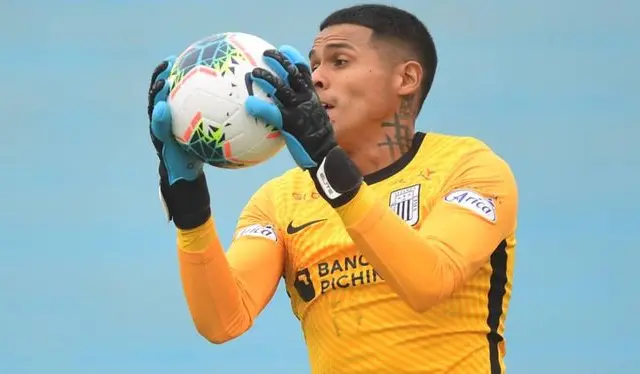 Ángelo Campos, portero de Alianza Lima.   