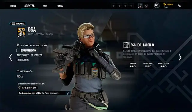 Rainbow Six Siege Crystal Guard
