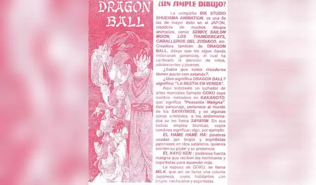 Dragon ball y satanás