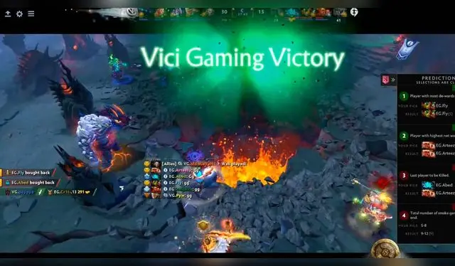 Dota 2 Vici Gaming EG