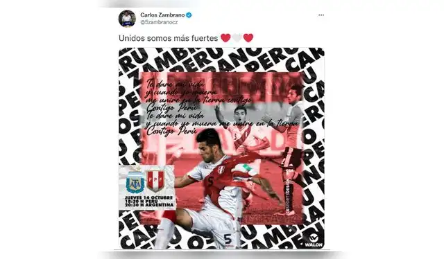 Carlos Zambrano arrancaria ante Argentina