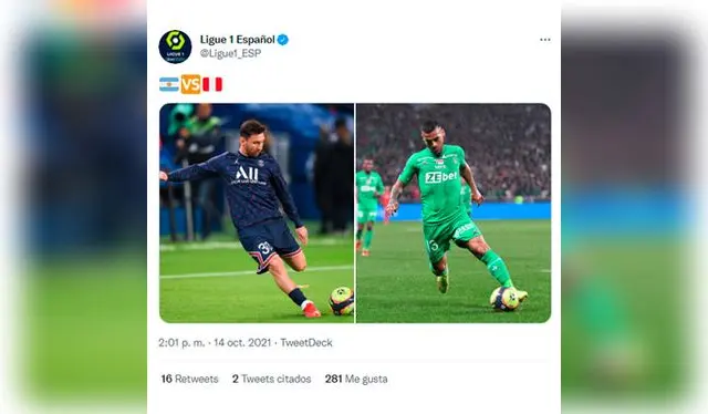 Twitter de Ligue 1 Twitter de Ligue 1