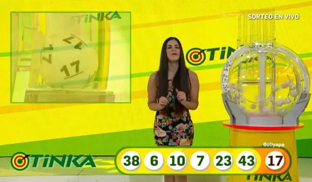 Resultados de La Tinka domingo 17 de octubre