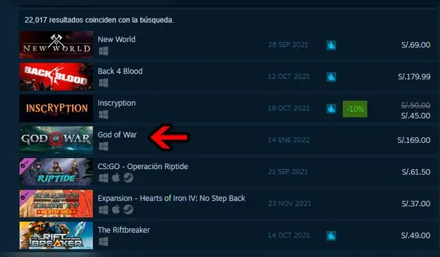 Foto: Steam ( Captura: PC)    