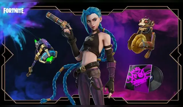 jinx arcane fortnite