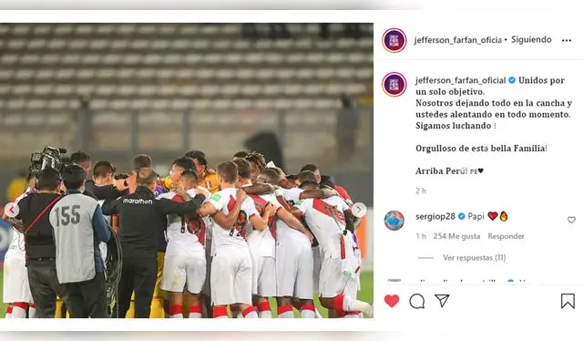 El mensaje de Jefferson Farfán luego del triunfo ante Bolivia. (Foto: Captura) El mensaje de Jefferson Farfán luego del triunfo ante Bolivia. (Foto: Captura)
