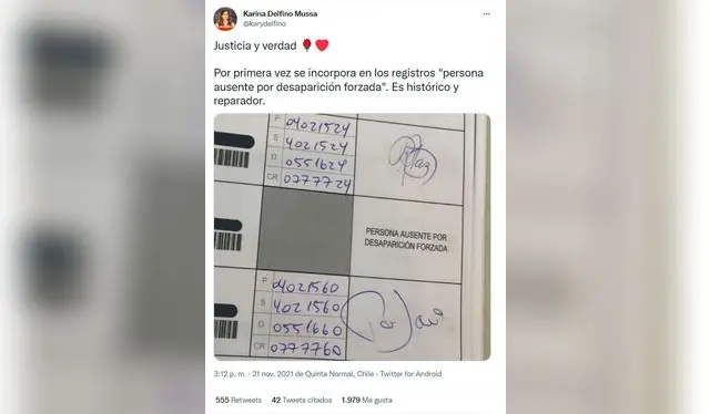 Vía Twitter.   
