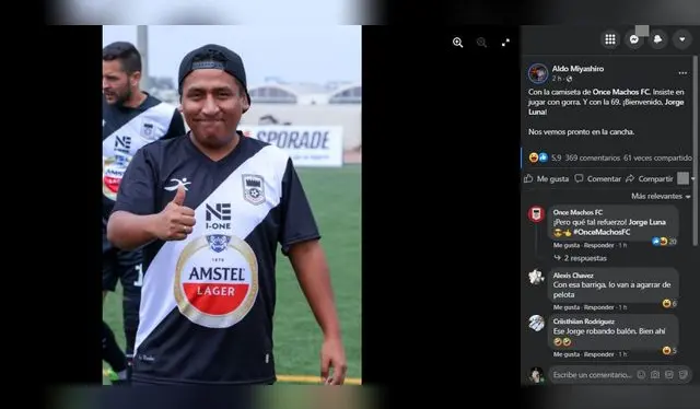 jorge luna, aldo miyashiro, once machos