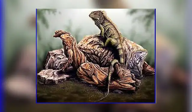  ¿Cuántas iguanas puedes ver? Hállalas en 15 segundos / Foto: <strong>acertijosymascosas.com</strong>    