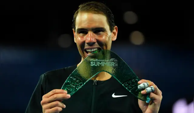 Rafael Nadal ganó torneo en Melbourne