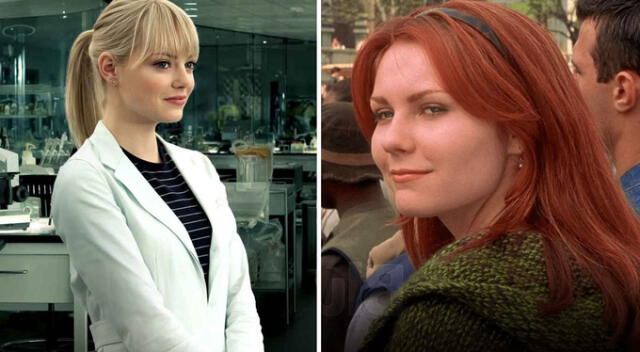 Kirsten Dunst y Emma Stone protagonizaron los intereses románticos de Spiderman. Kirsten Dunst y Emma Stone protagonizaron los intereses románticos de Spiderman.