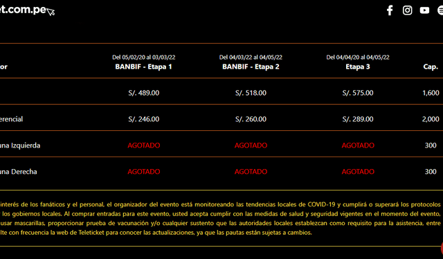 Entradas en Teletiket Entradas en Teletiket