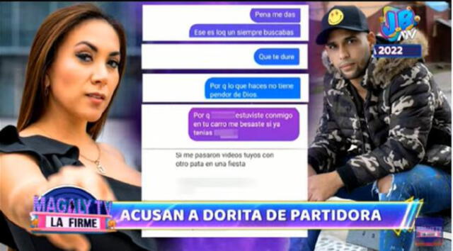 Chats de Greis reclamando a Jerson Reyes