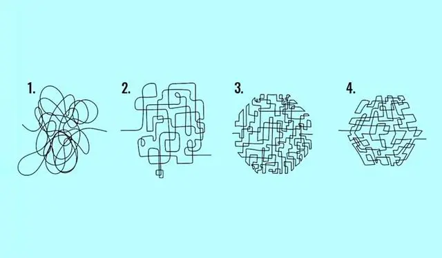  Test visual: Qué líneas prefieres; tu respuesta definirá rasgos sobre ti / Foto: <strong>Facebook</strong>   