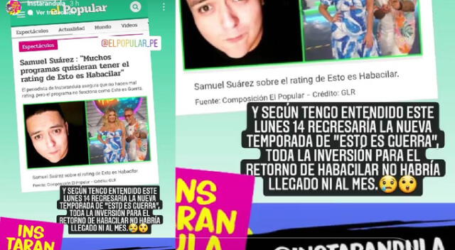 Fuente: Instagram Fuente: Instagram