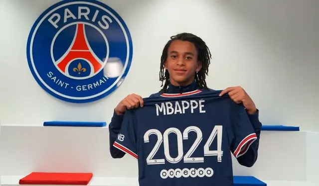 Ethan Mbappé, hermano de Kylian Mbappé