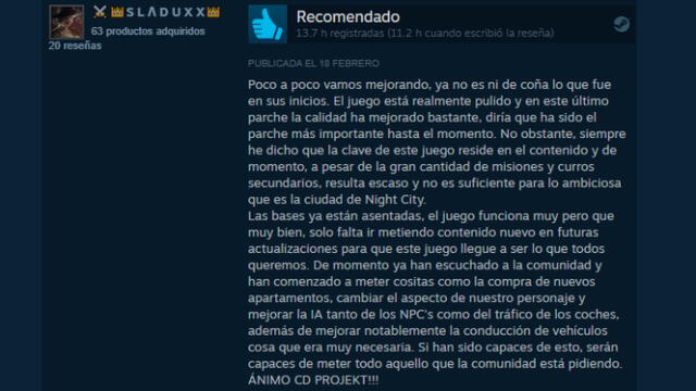 Cyberpunk 2077 Steam 