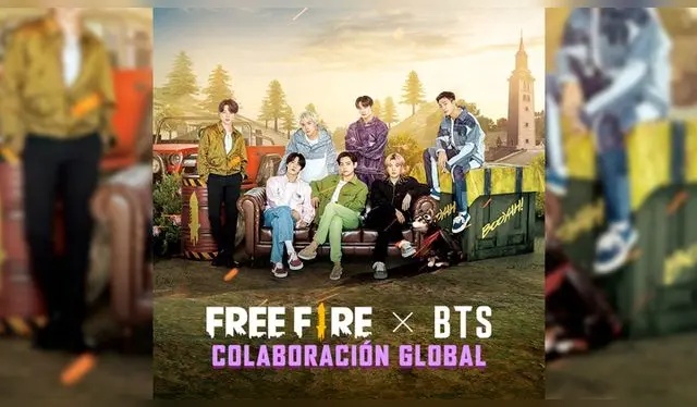 Free Fire BTS 