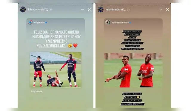 Peña y Aquino desearon éxitos a Advíncula.   