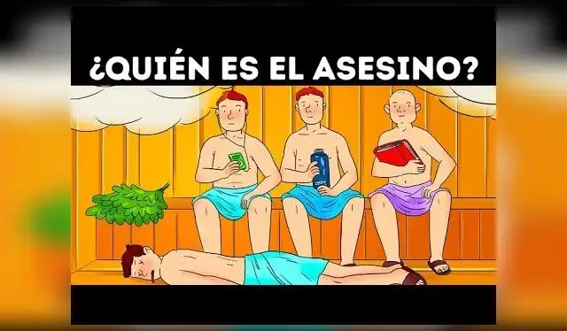 Reto visual: encuentra al asesino. Reto visual: encuentra al asesino.