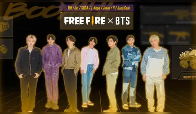 Free Fire x BTS