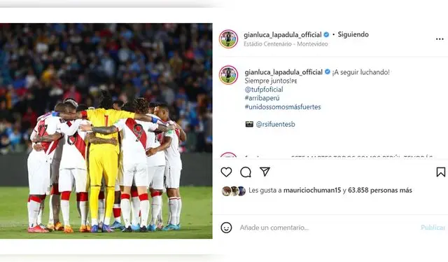 Gianluca Lapadula se pronunció a través de Instagram. (Foto: Captura) Gianluca Lapadula se pronunció a través de Instagram. (Foto: Captura)