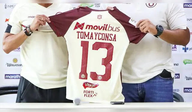Parte trasera de la camiseta oficial. (Foto: Prensa Universitario)   