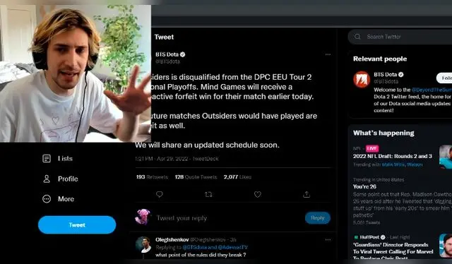 xQc Virtus Pro 