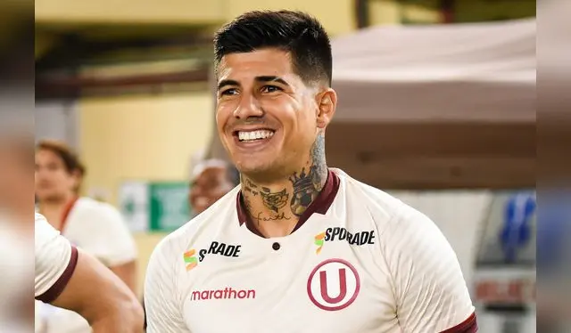 Armando Alfageme con Universitario de Deportes.   