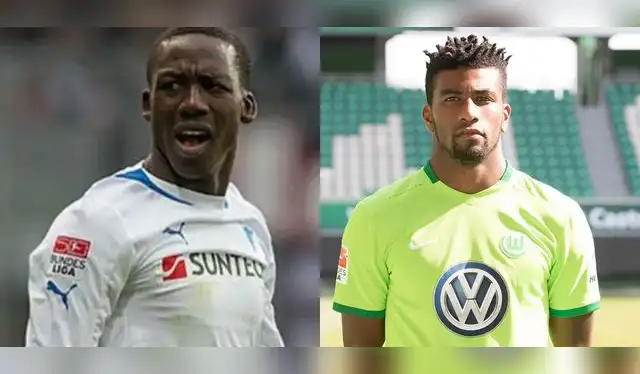 Luis Advíncula con el Hoffenheim y Carlos Ascues con el Wolfsburgo.   